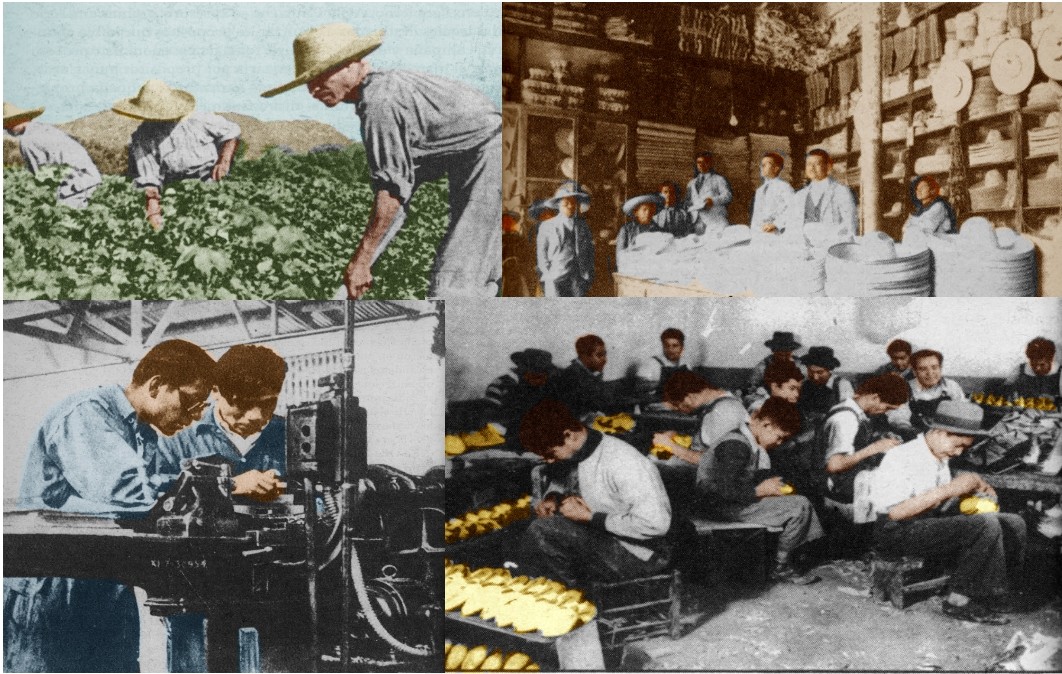 La SCOP cumplió con la tarea prioritaria de favorecer con medios de transporte a agricultores, pequeños propietarios, comerciantes, industriales y artesanos para que hicieran llegar sus productos a los diferentes centros de consumo. Fotos recuperadas del libro: Historia de la Revolución Mexicana.