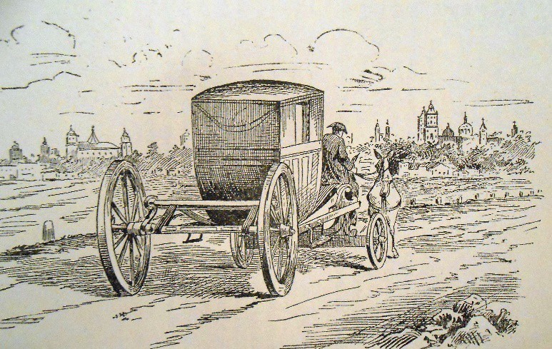 Coche de providencia.jpg “Coche de providencia”: el origen de los taxis contemporáneos. Colección particular.