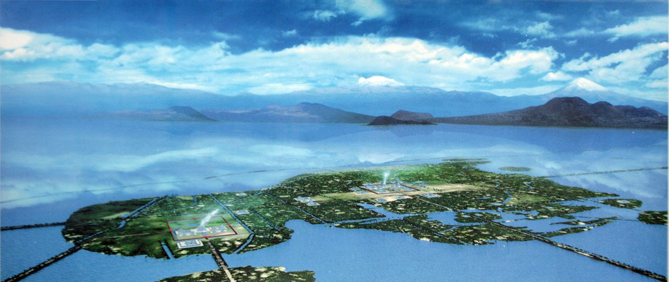 Panorámica de la gran ciudad lacustre de México Tenochtitlan.jpg Panorámica de la gran ciudad lacustre de México Tenochtitlan y su hermana Tlatelolco, a la llegada de los españoles en 1519. Colección particular.