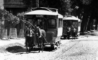 Tranvías de mulitas en Azcapotzalco.jpg