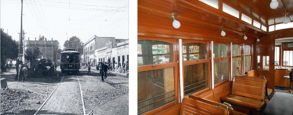 Tranvía eléctrico saliendo de Tacubaya rumbo al zócalo.png