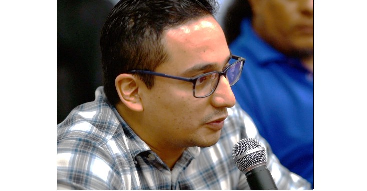 El ingeniero Hernández es jefe de la Oficina Técnica de la Residencia General de Carreteras Federales en el Centro.jpg El ingeniero Hernández es jefe de la Oficina Técnica de la Residencia General de Carreteras Federales en el Centro SCT Campeche.