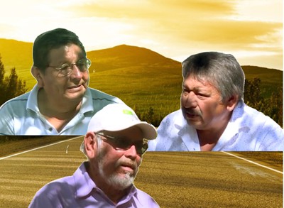 Las voces de Pedro Romero, Jorge Ramírez y Vicente Cabrera. Camineros SCT